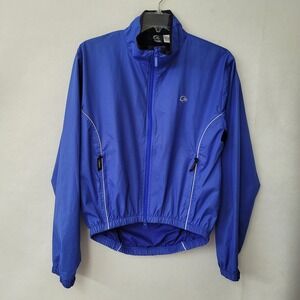 Canari Biovent Cycling Jacket Medium Reflective Packable Vented Pockets Mens Bik